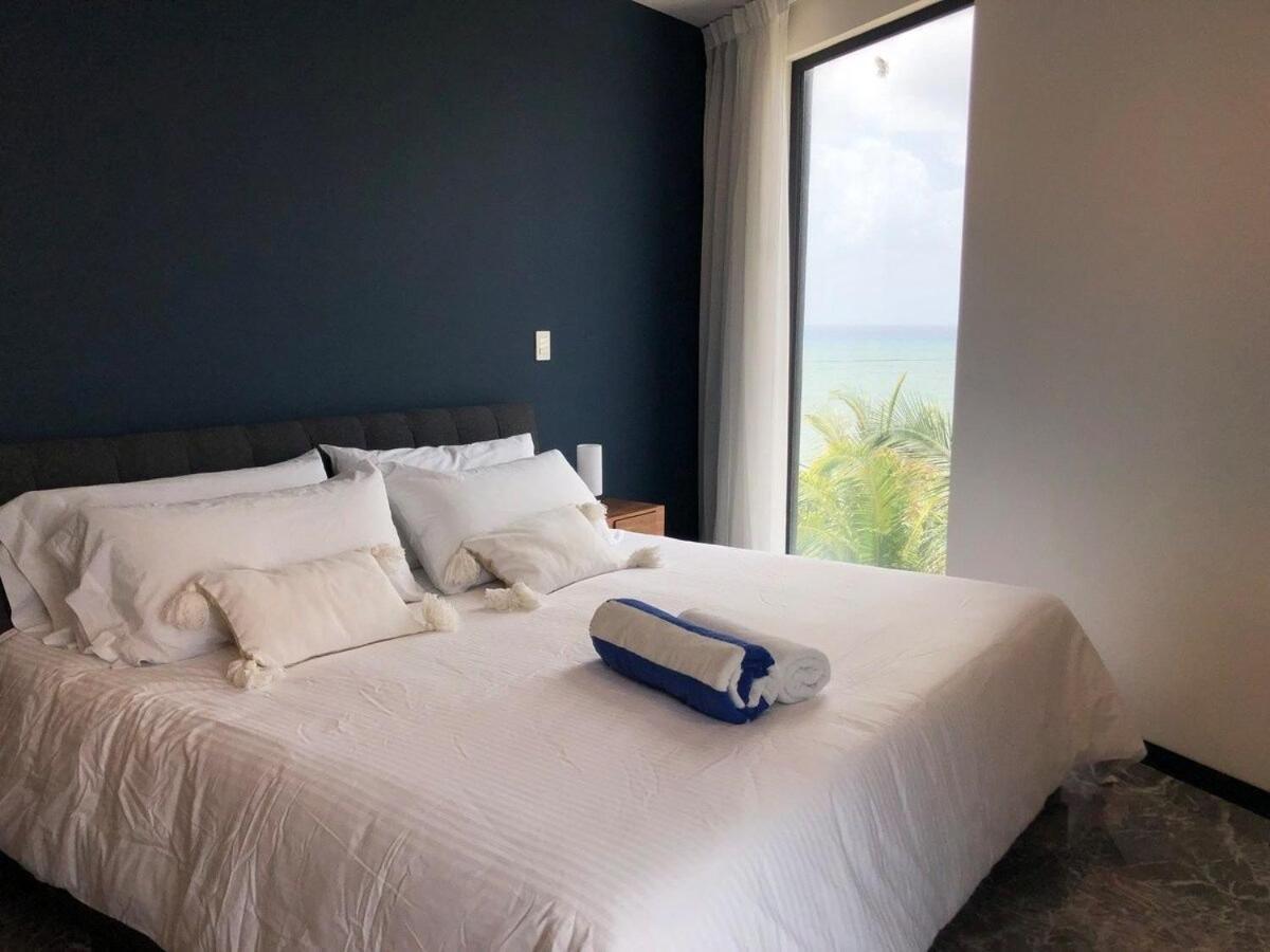 Deluxe Aparment Whit Beach & Ocean View 8 Pax Playa del Carmen Exterior photo